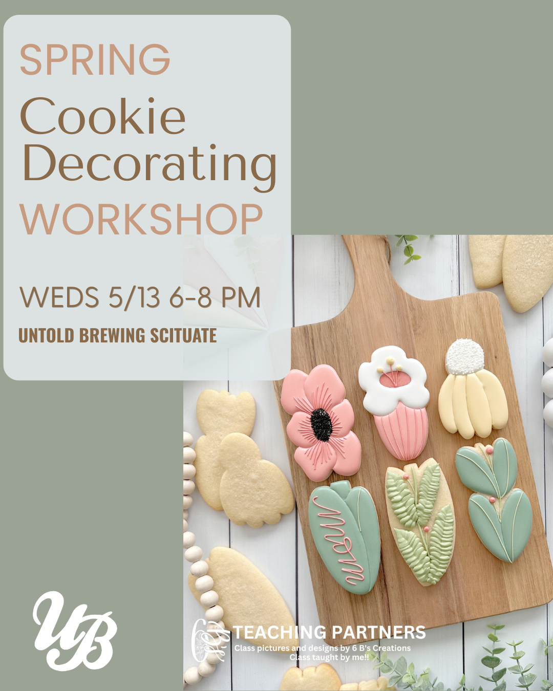 Scituate | Spring Cookie Decorating Workshop