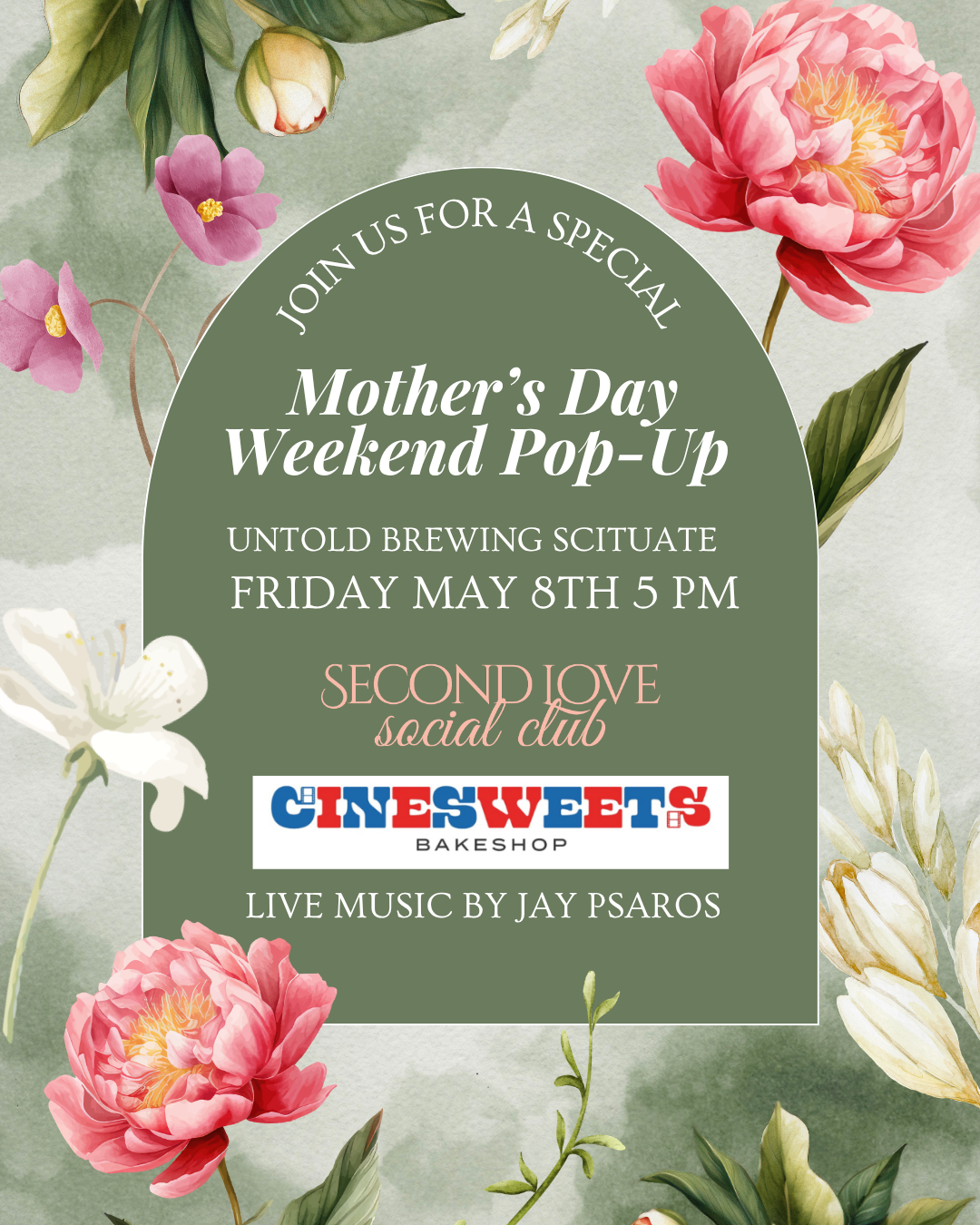 Scituate | Mother's Day Mobile Bookstore and Sweets Pop-Up