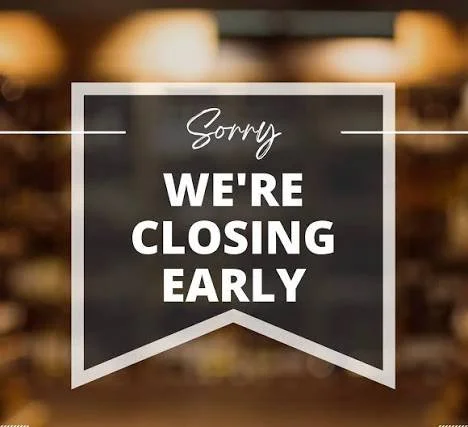 Plymouth | Closed to the Public at 5:30pm