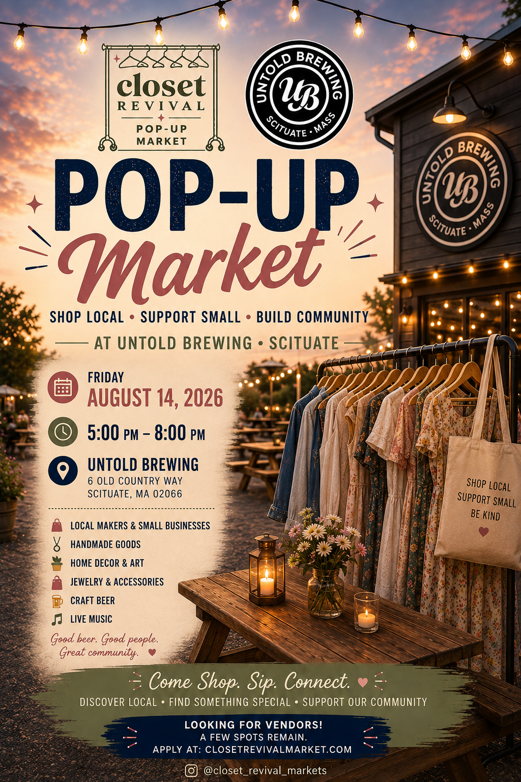 Scituate | Closet Revival Outdoor Pop-Up Marketplace
