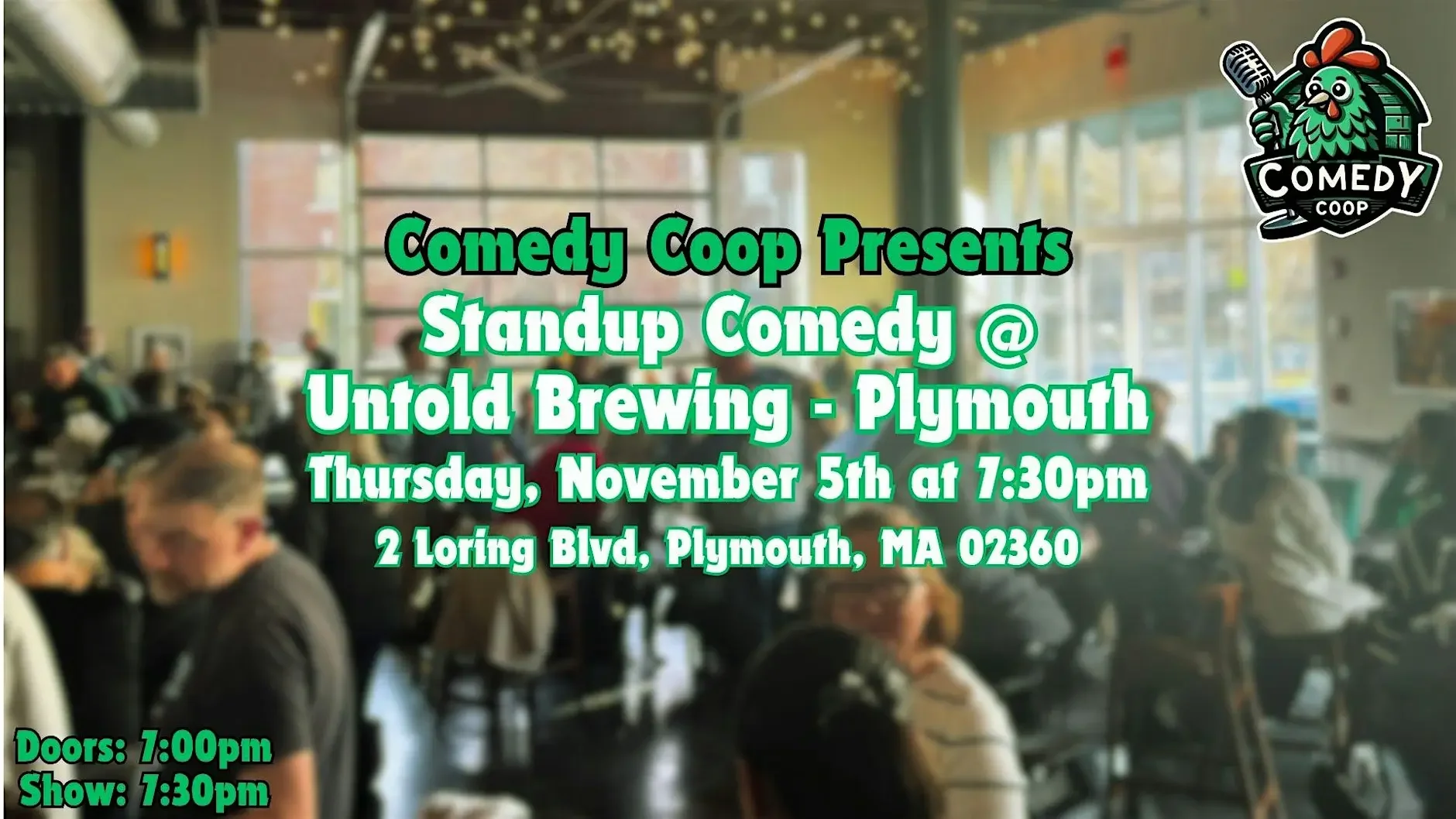 Plymouth | Comedy Coop Night w/ Joe Fenti 