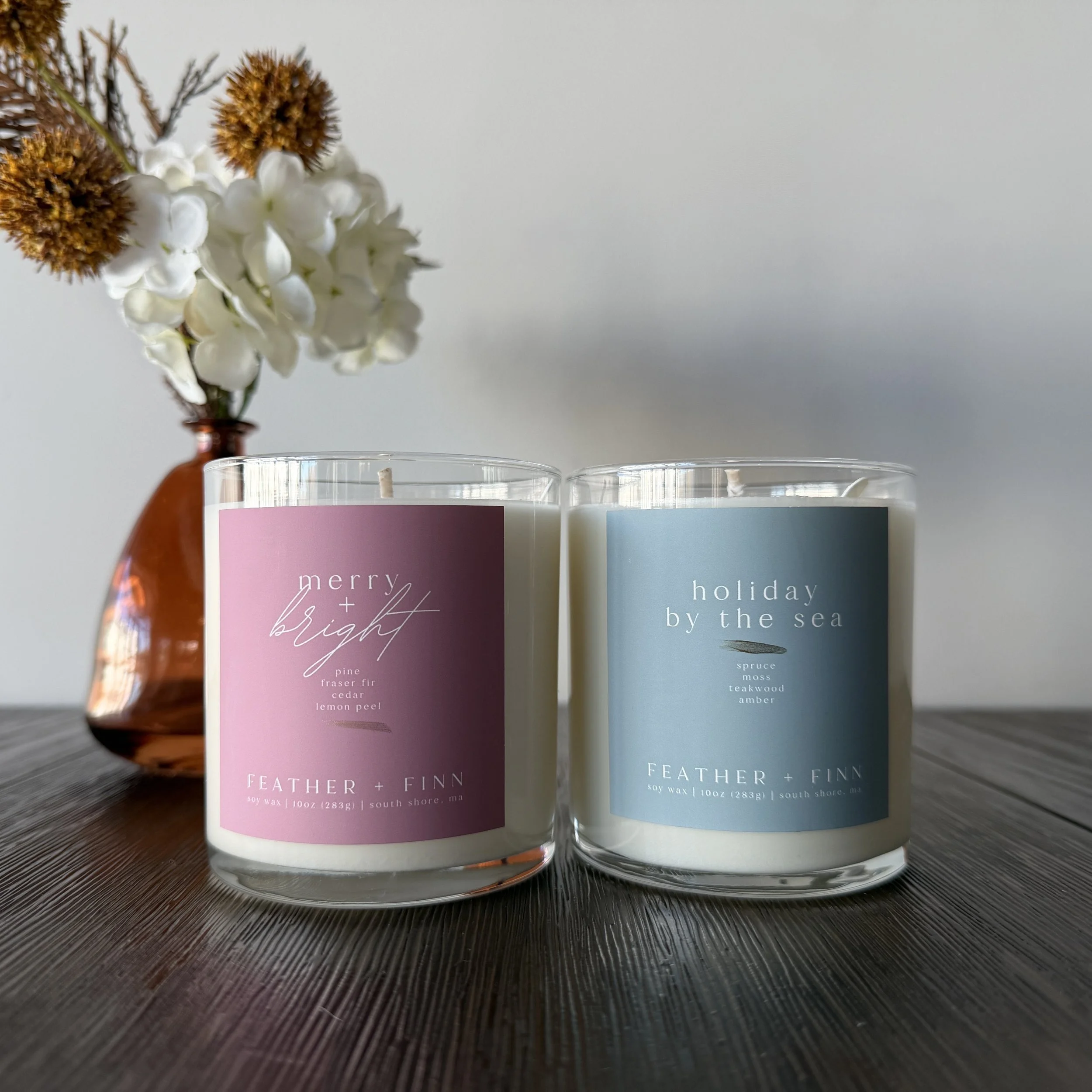 Feather + Finn Holiday Collection Candle