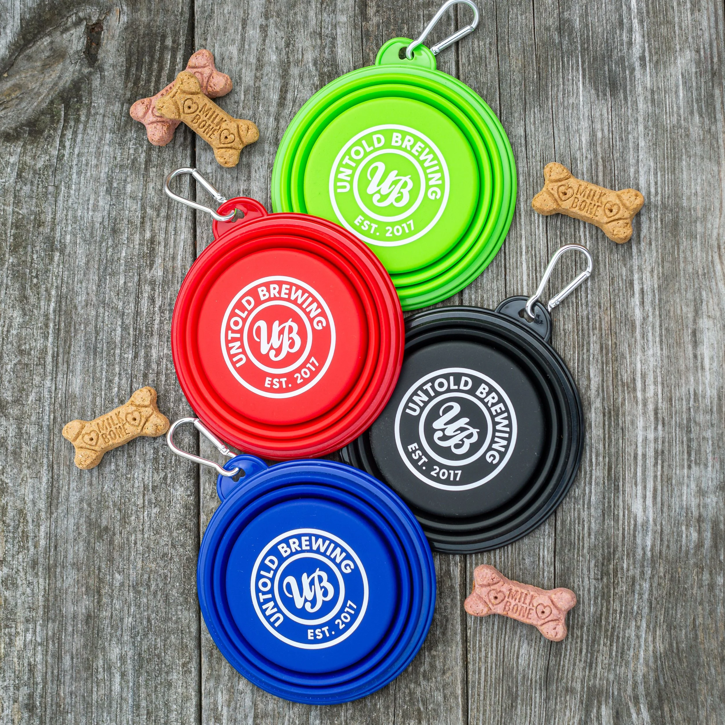 Collapsable Silicone Dog Bowl