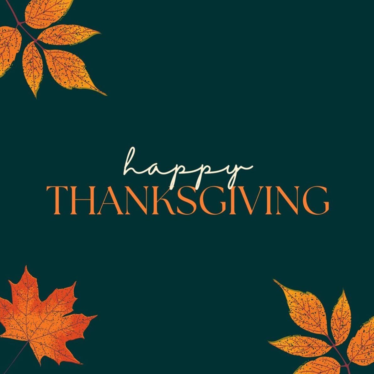 Happy Thanksgiving to all 🍁🤎 Lots of thanks to all our buyers from the Hotline team!