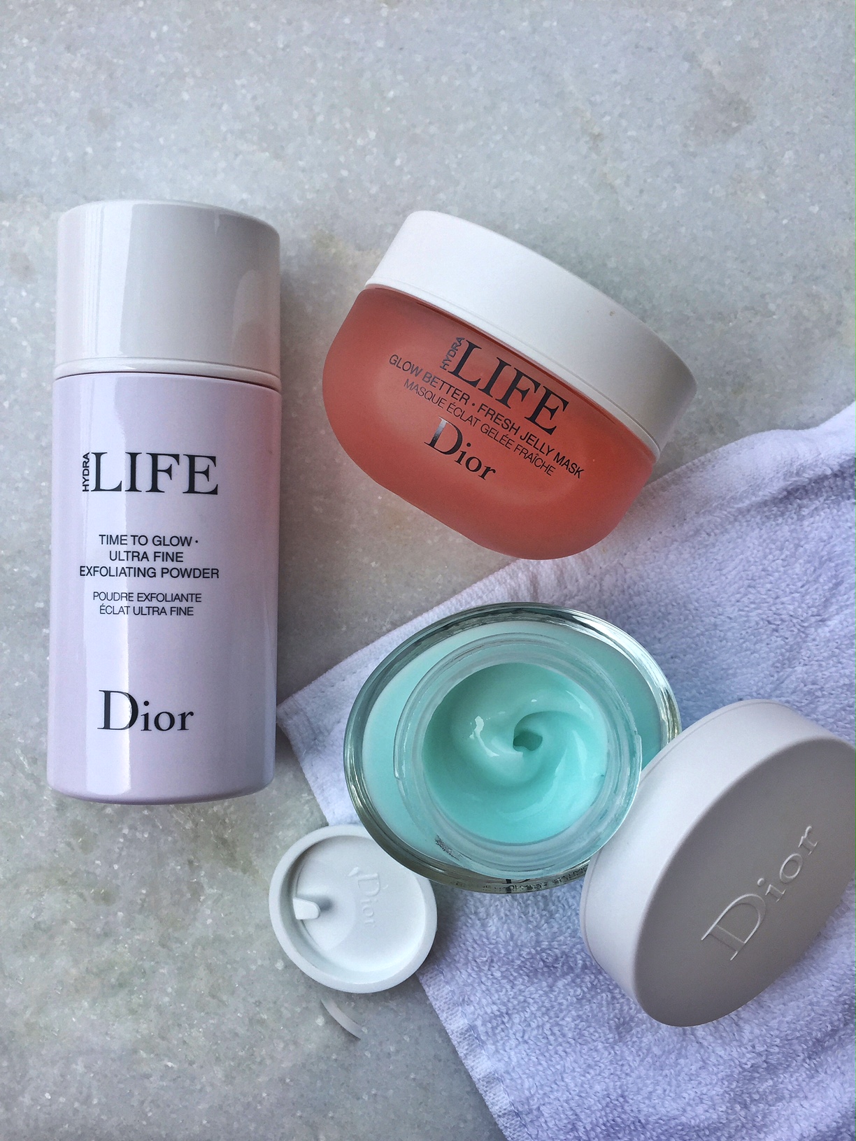 hydra life time to glow ultra fine exfoliating powder