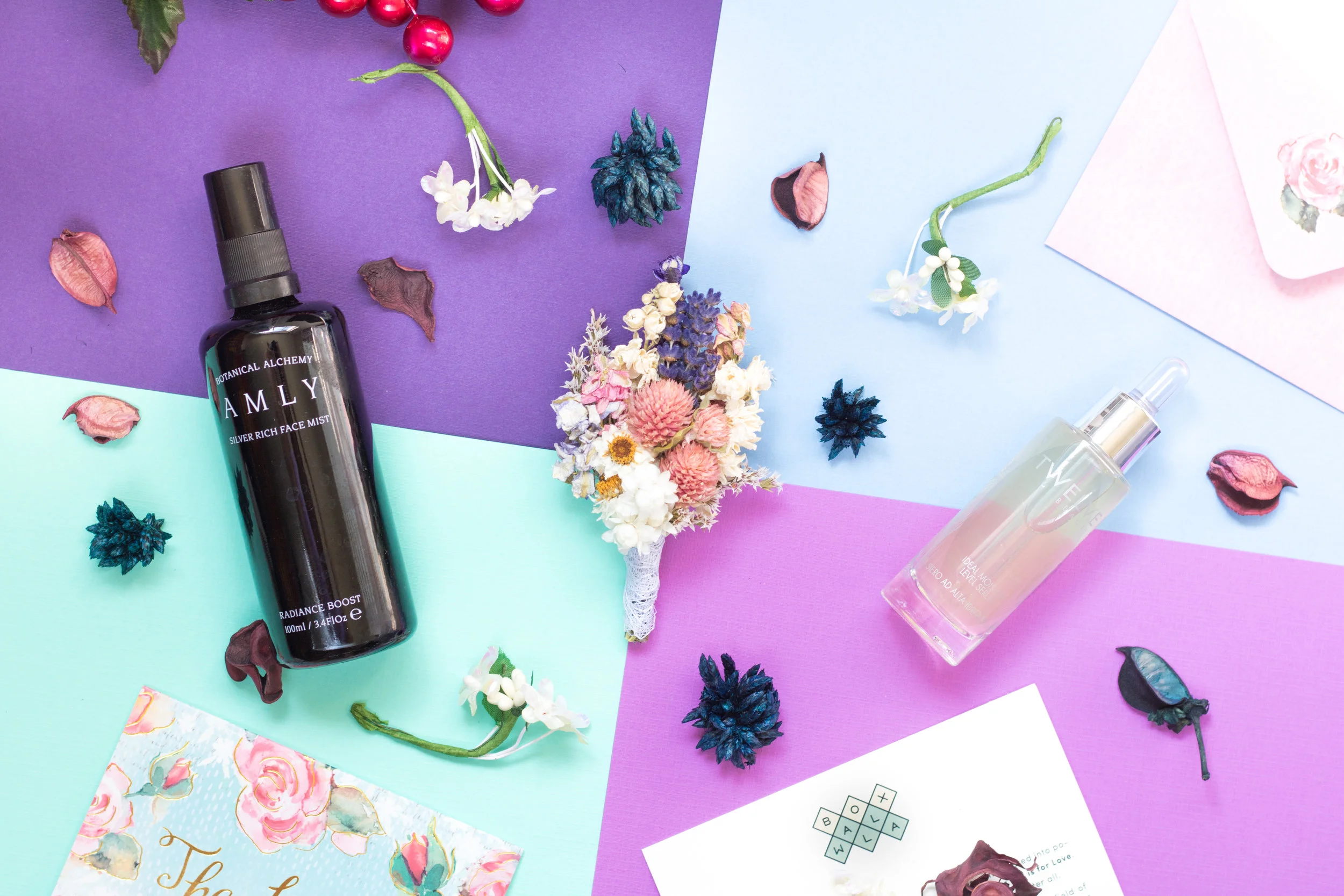 April beauty box. Photograph by Parita Shah. 