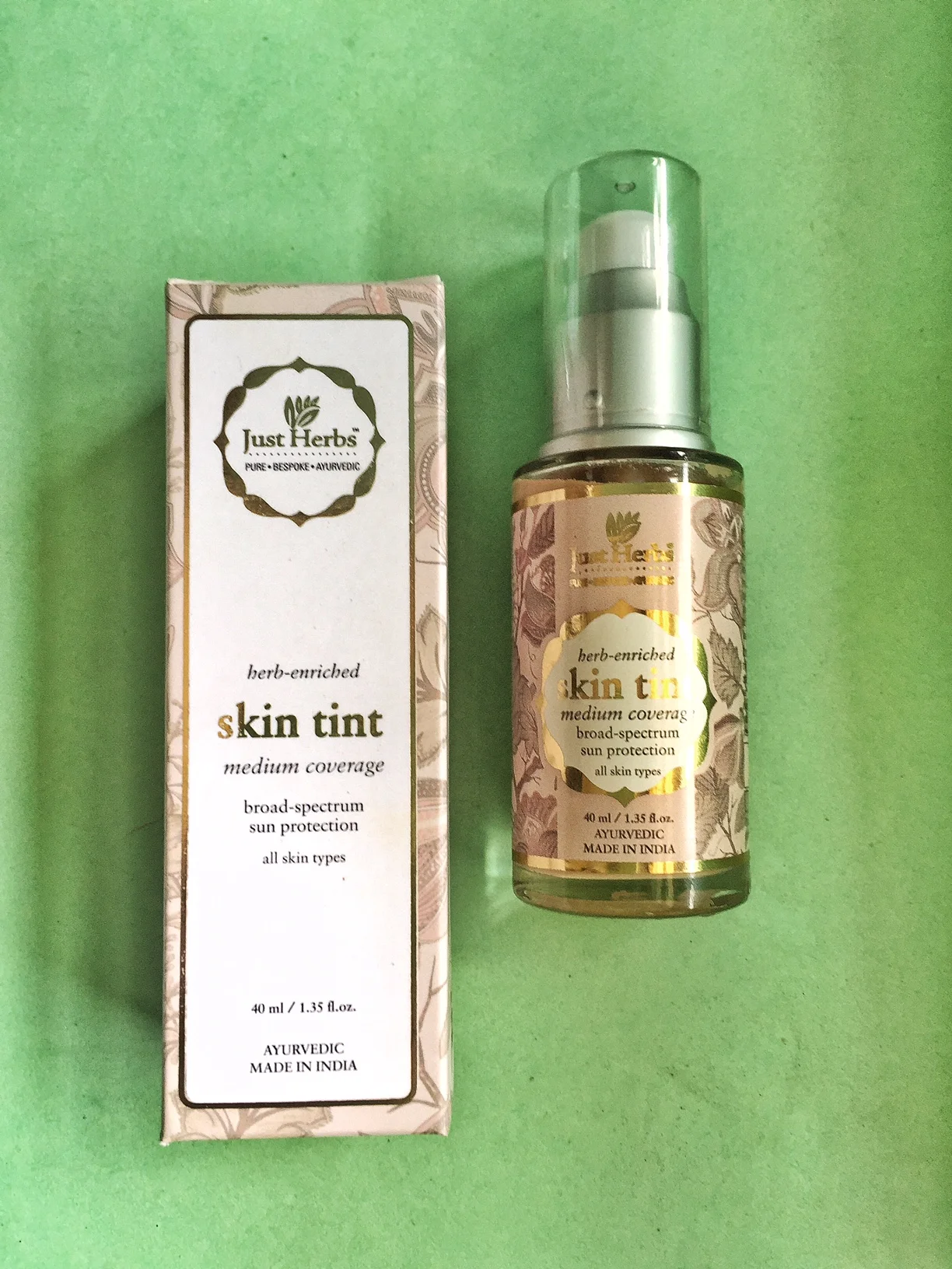 Product of the day: Just Herbs Herb-Enriched Skin Tint