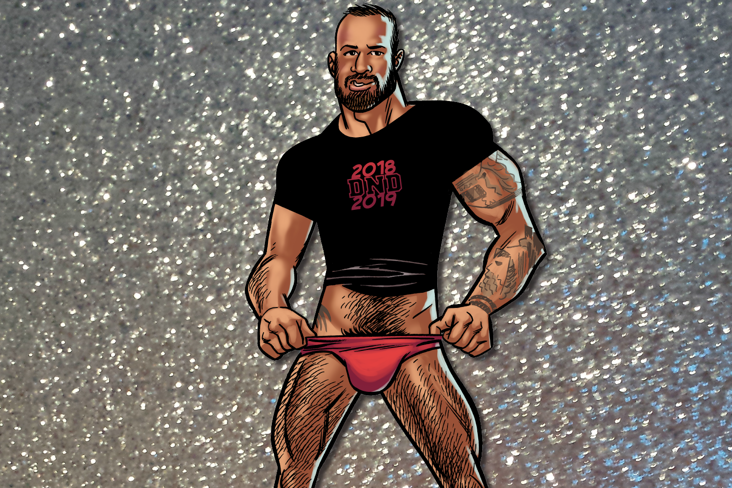 NYE 2019 - DND with Porn Superstar Michael Roman