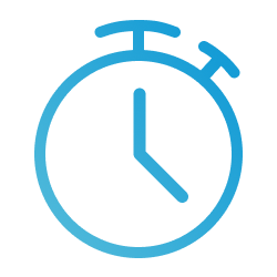 Icon of a stop watch