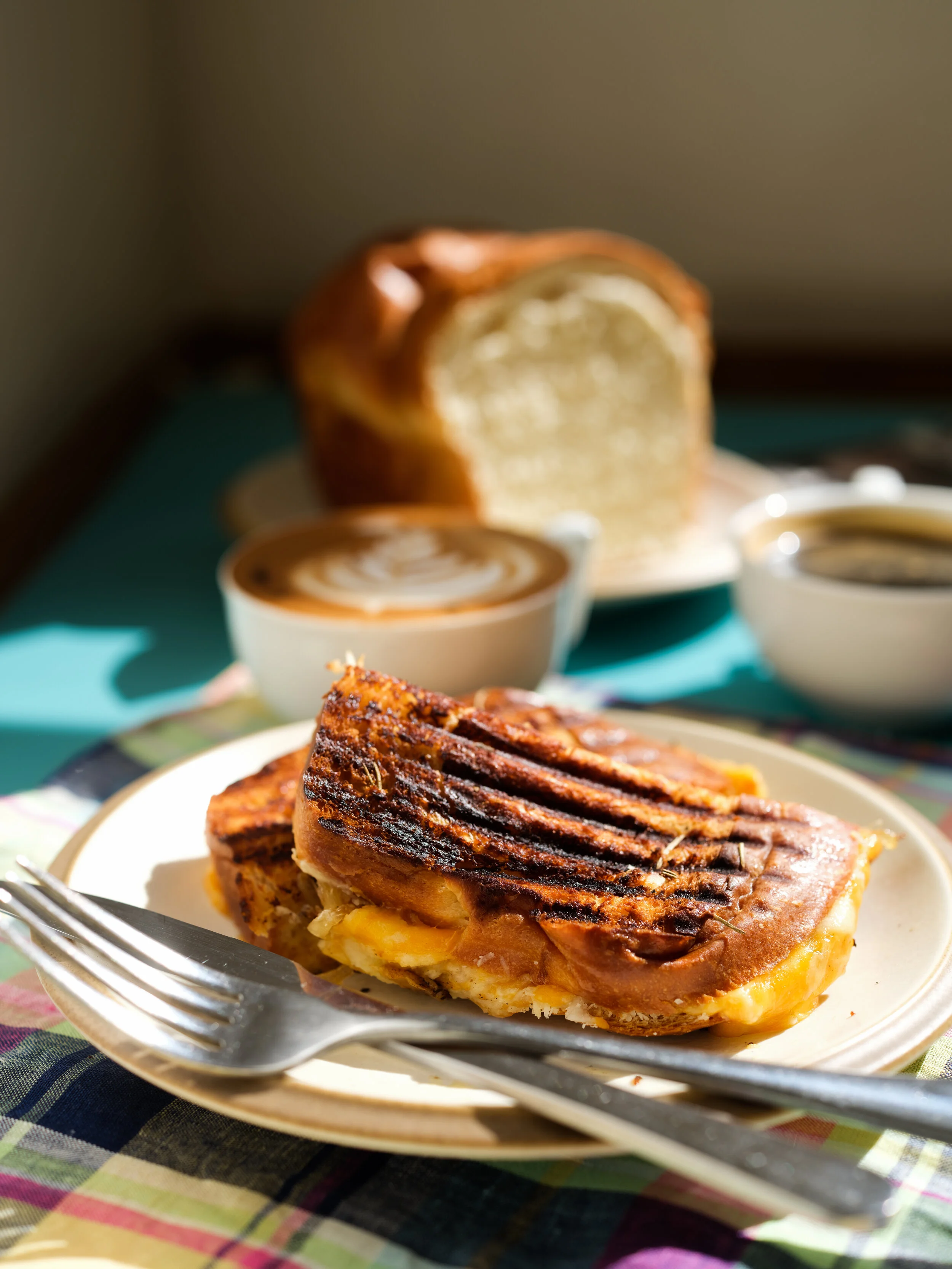 Gourmet Grilled Cheese a la Lucky Lucy