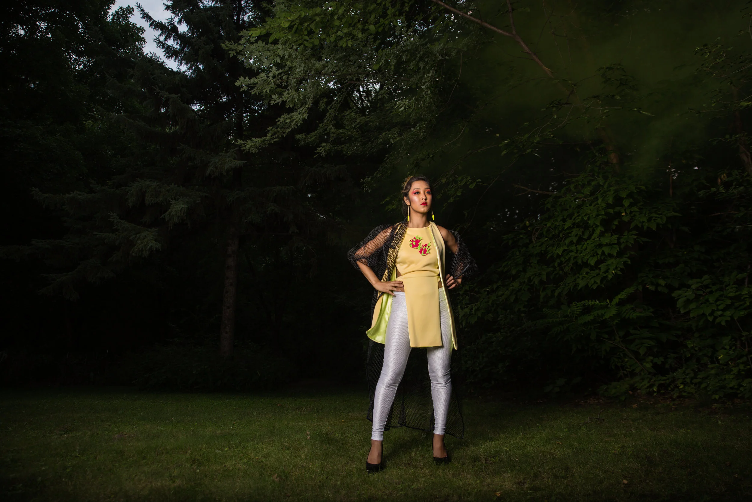 Designer: Oskar Ly of Os.Couture & Styling Model: Sophia Korm MUA & Hair: Mai Vue Photographer: Katherina Vang