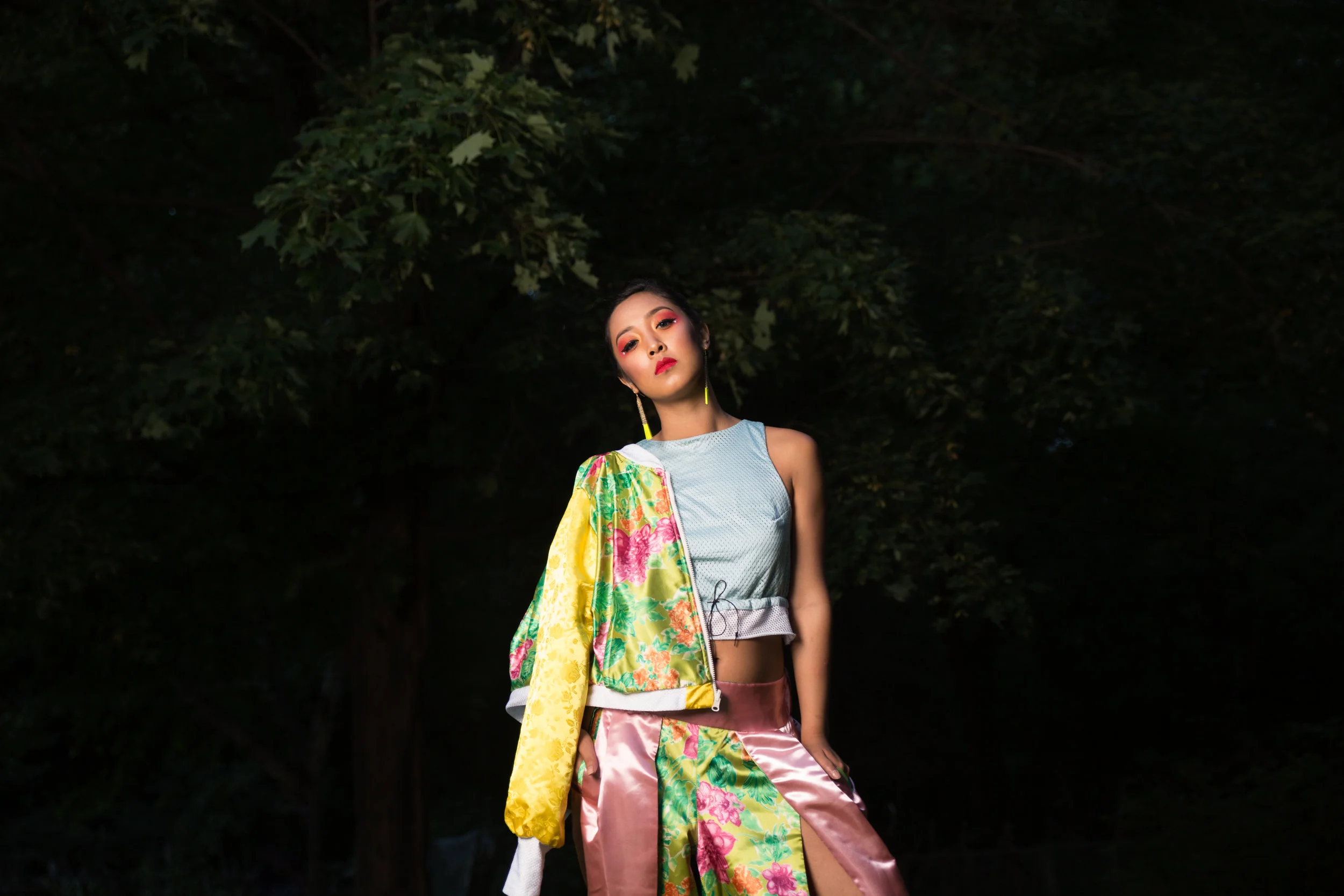 Designer: Oskar Ly of Os.Couture & Styling Model: Sophia Korm MUA & Hair: Mai Vue Photographer: Katherina Vang