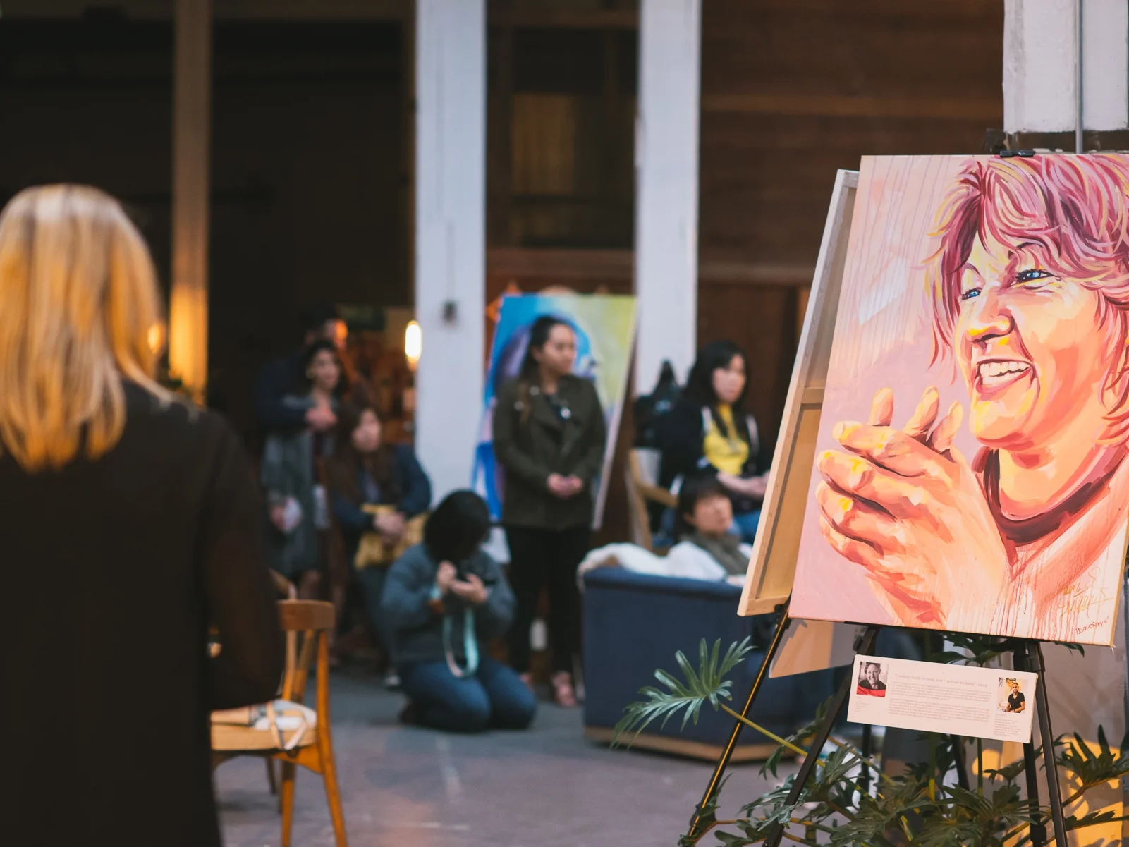 Faces of Santa Ana Art Exhibit