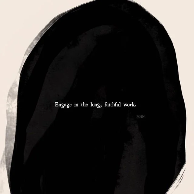 #amplifymelanatedvoices Thank you @morganharpernichols for sharing your beautiful gift! &bull;
Engage in the long, faithful work.
Surrender the need of striving
to be the best or always right
and focus instead on leaning into Light,
that reveals all 