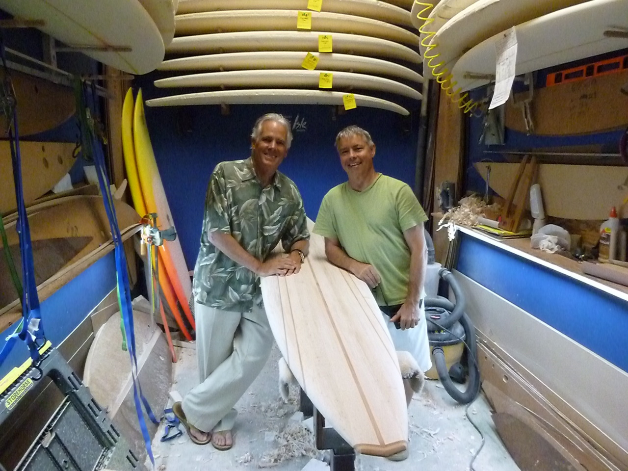 Marc and Bill Barnfield. Photo courtesy of Marc Andreini