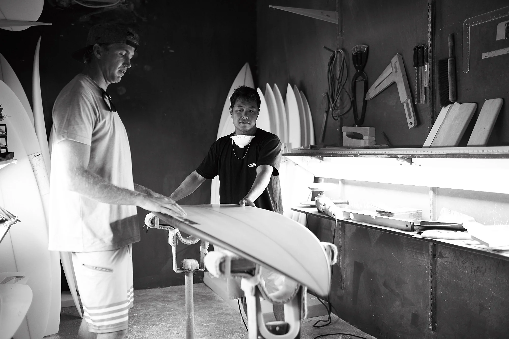 wade tokoro D-KRET This is a 2001 vintage surfboard, custom-shaped 