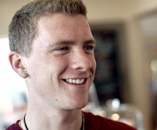 Miles Houde, barista at Kunjani Craft Coffee & Gallery in Naples, Florida