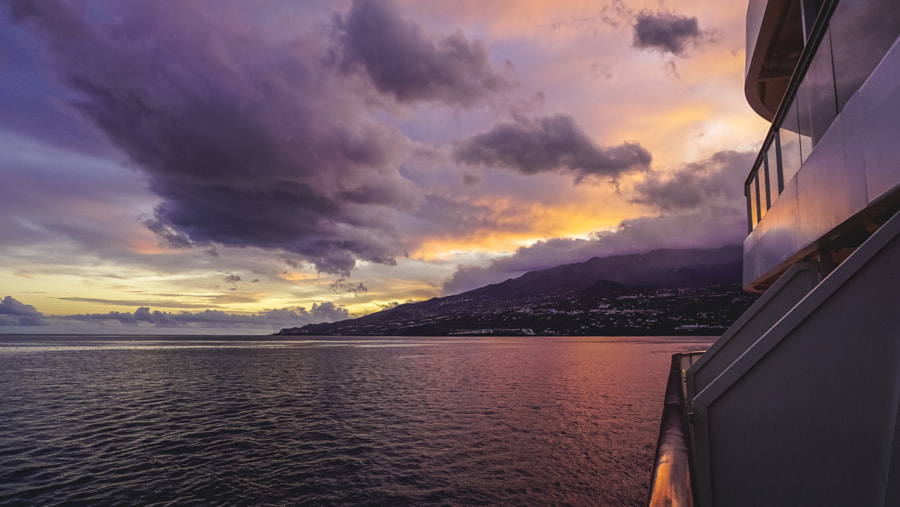 Sunset at Santa Cruz de La Palma