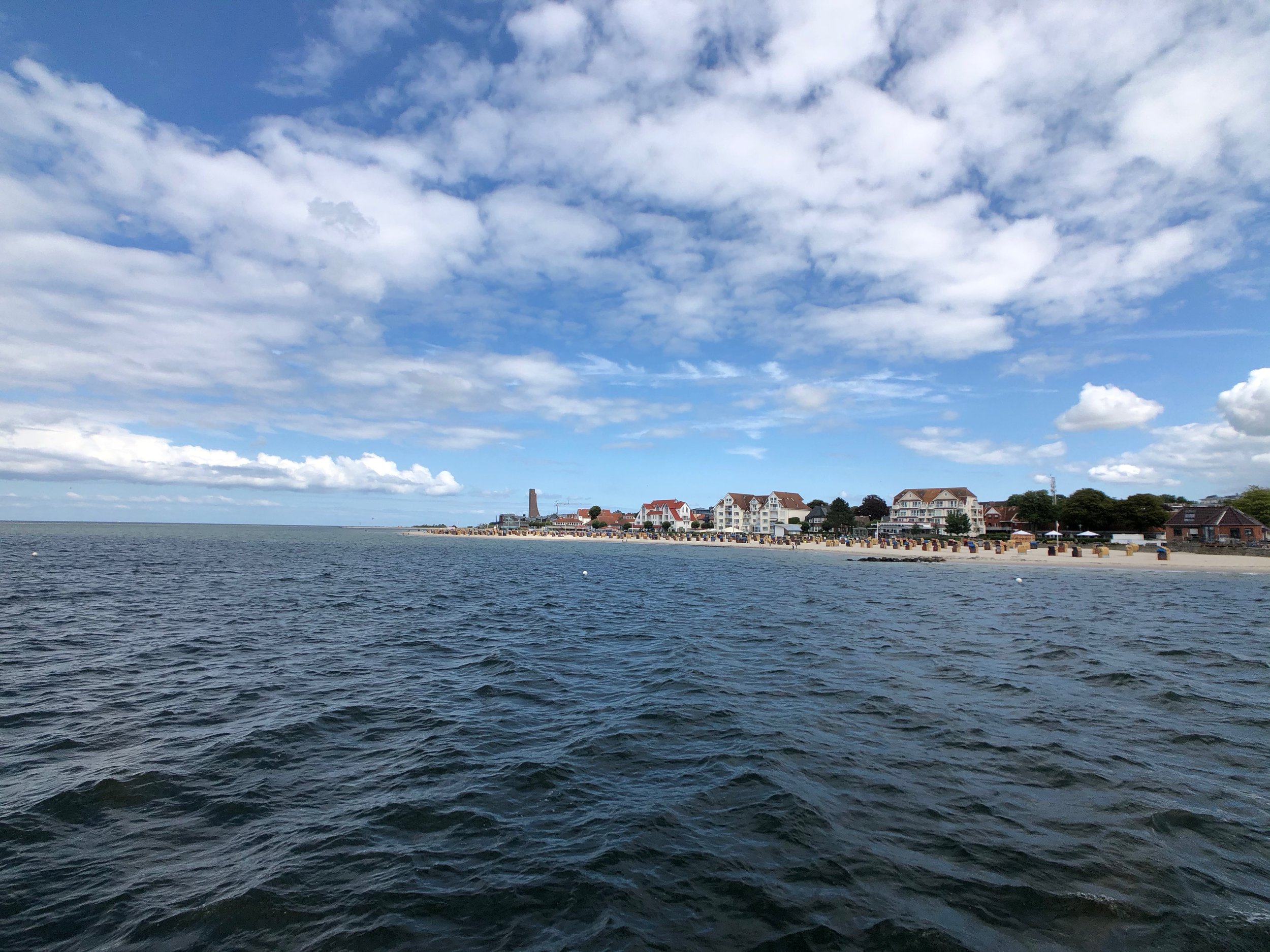 Blick auf Laboe