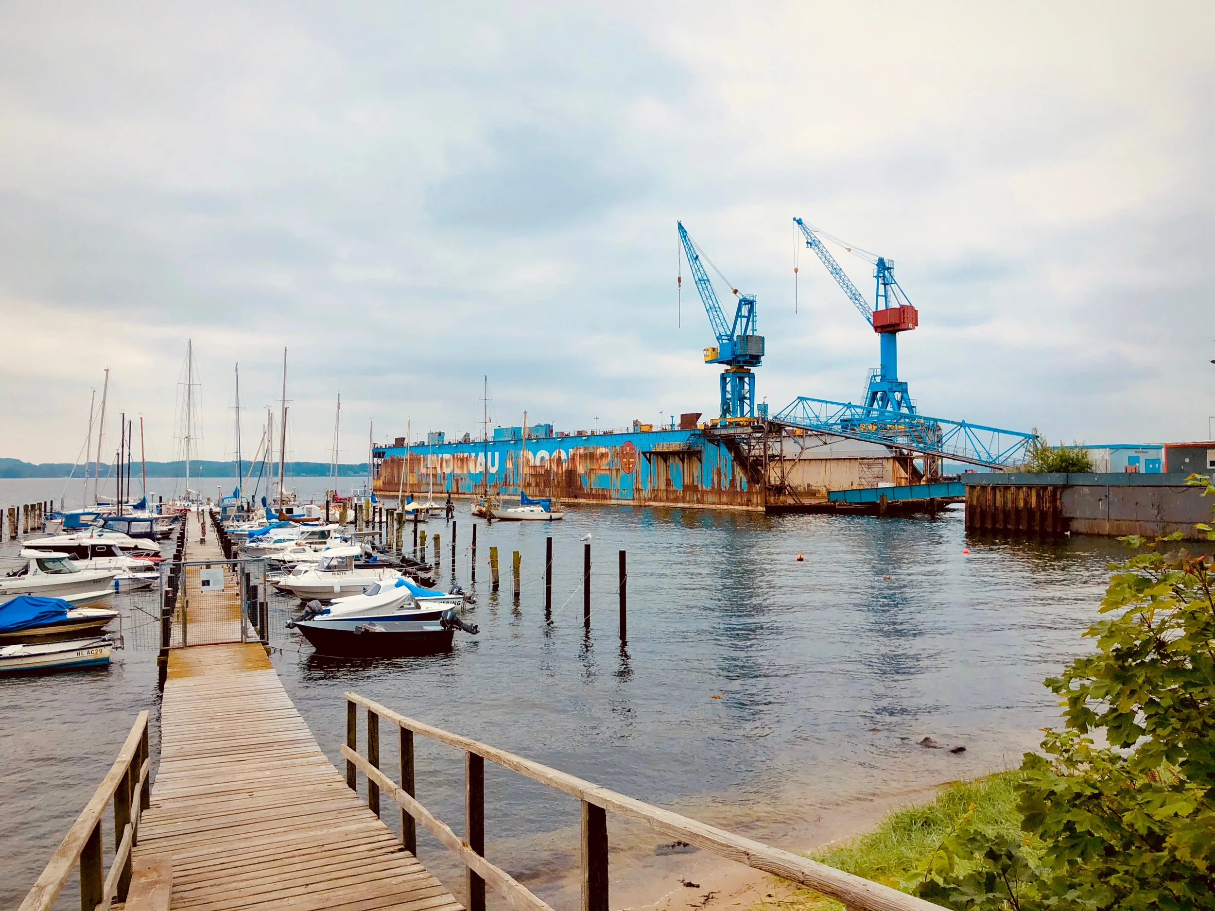Friedrichsort mit Lindenauwerft