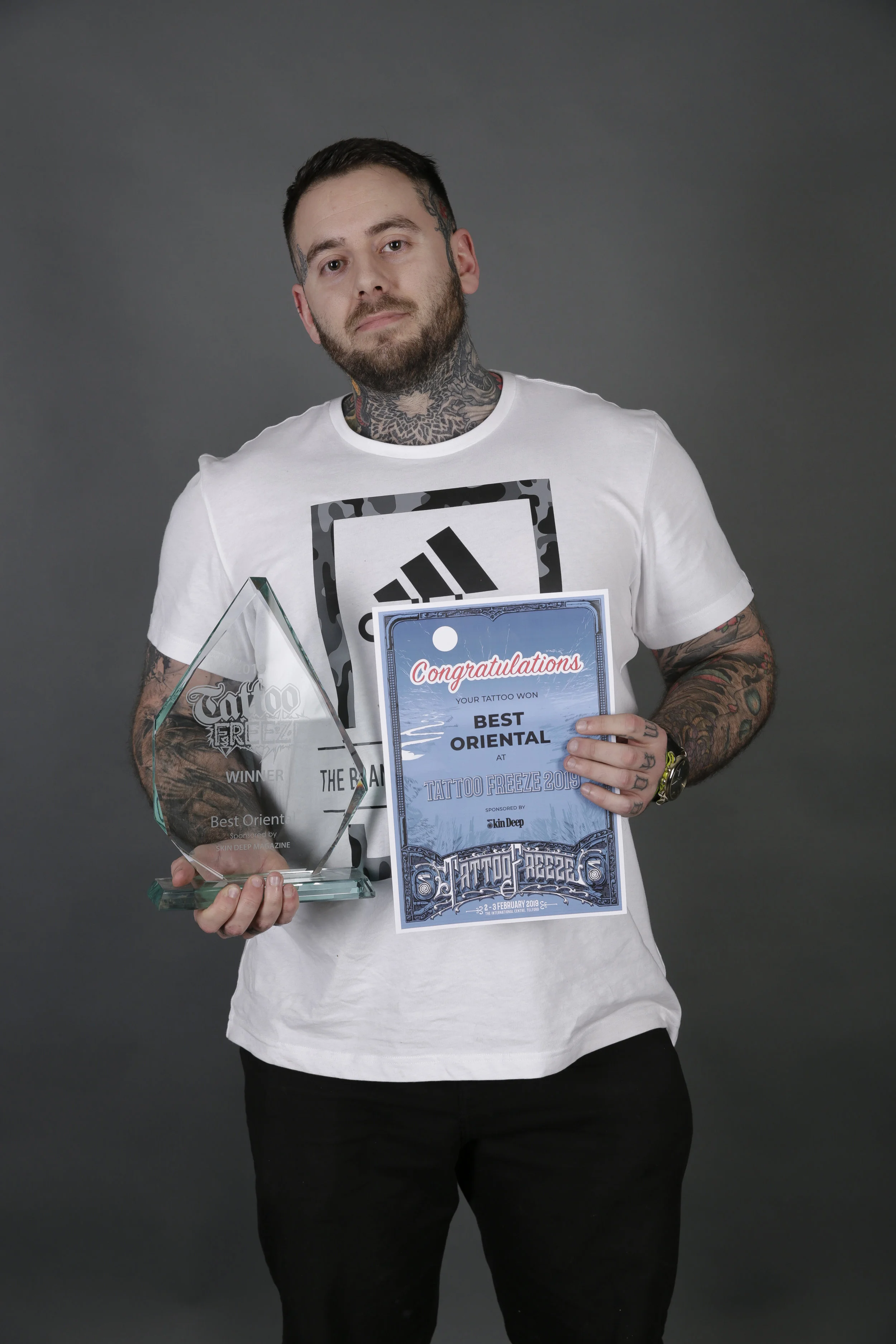 Shaun Wainwright, Winner of Best Oriental