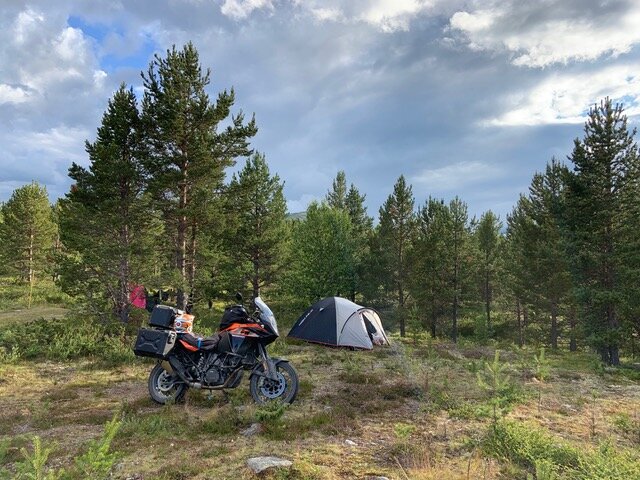  A favorite camping spot in Jotunheimen 