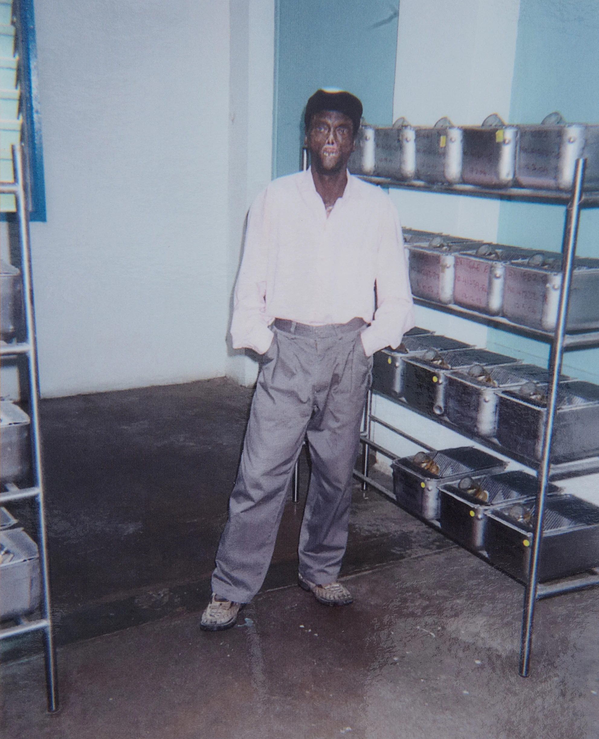 Nordin at the Research Unit during his young days. (photo courtesy of Nordin)