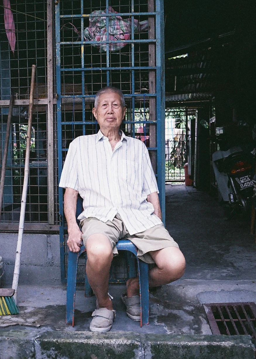 Lam Tow is a staunch Catholic who is ever grateful of everything. (photo by Jess Cheng)