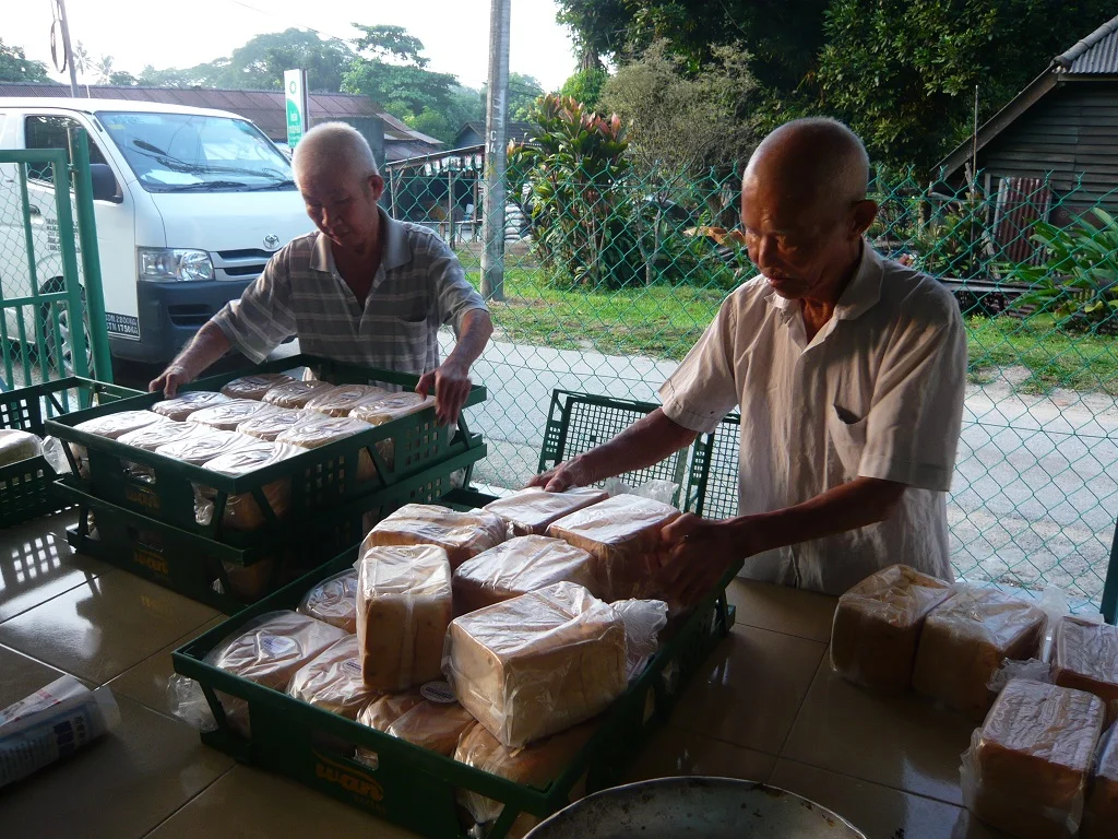Every day at 7 a.m. suppliers from outside would deliver the rations to markets in the Central and East Sections. (photo by Joshua Wong)