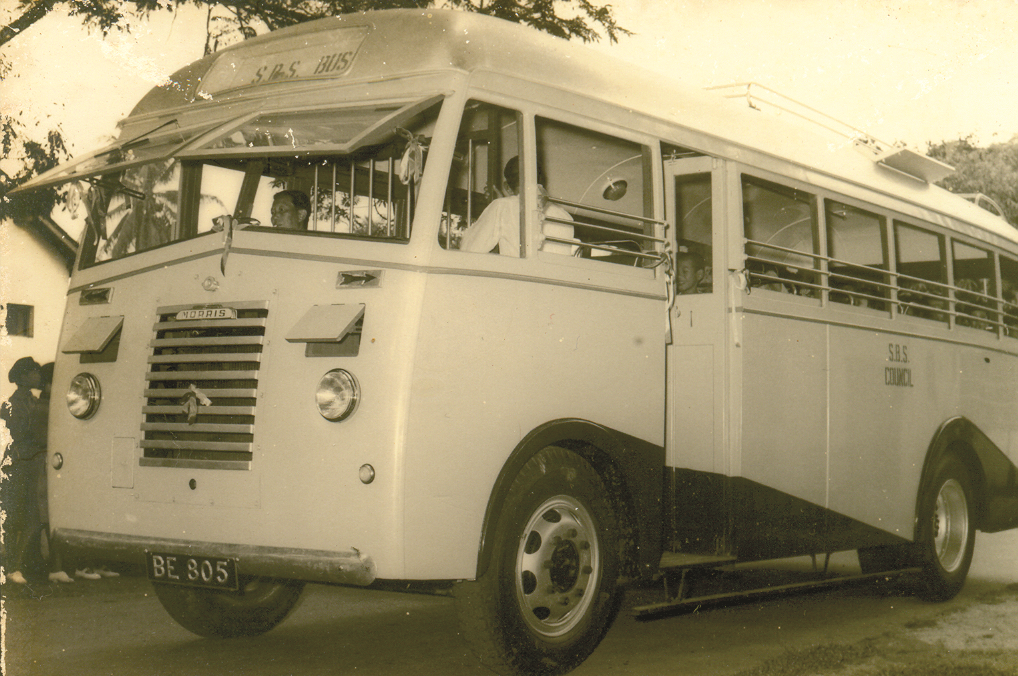 Travelling of patients made easy with the Council bus. (photo courtesy of Sungai Buloh Settlement Council)