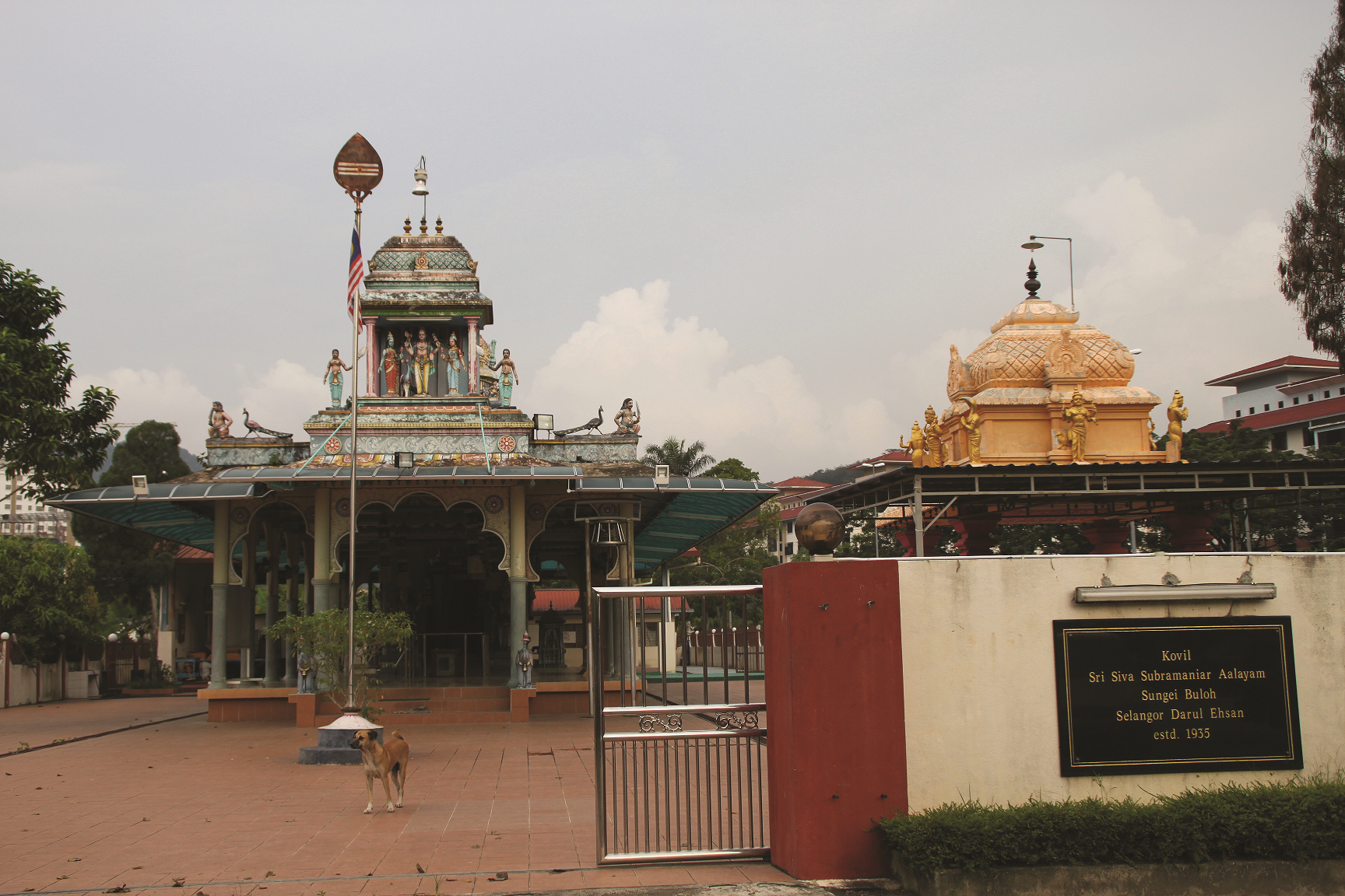 Hindu Temple at the East Section. (photo by Tan Ean Nee)