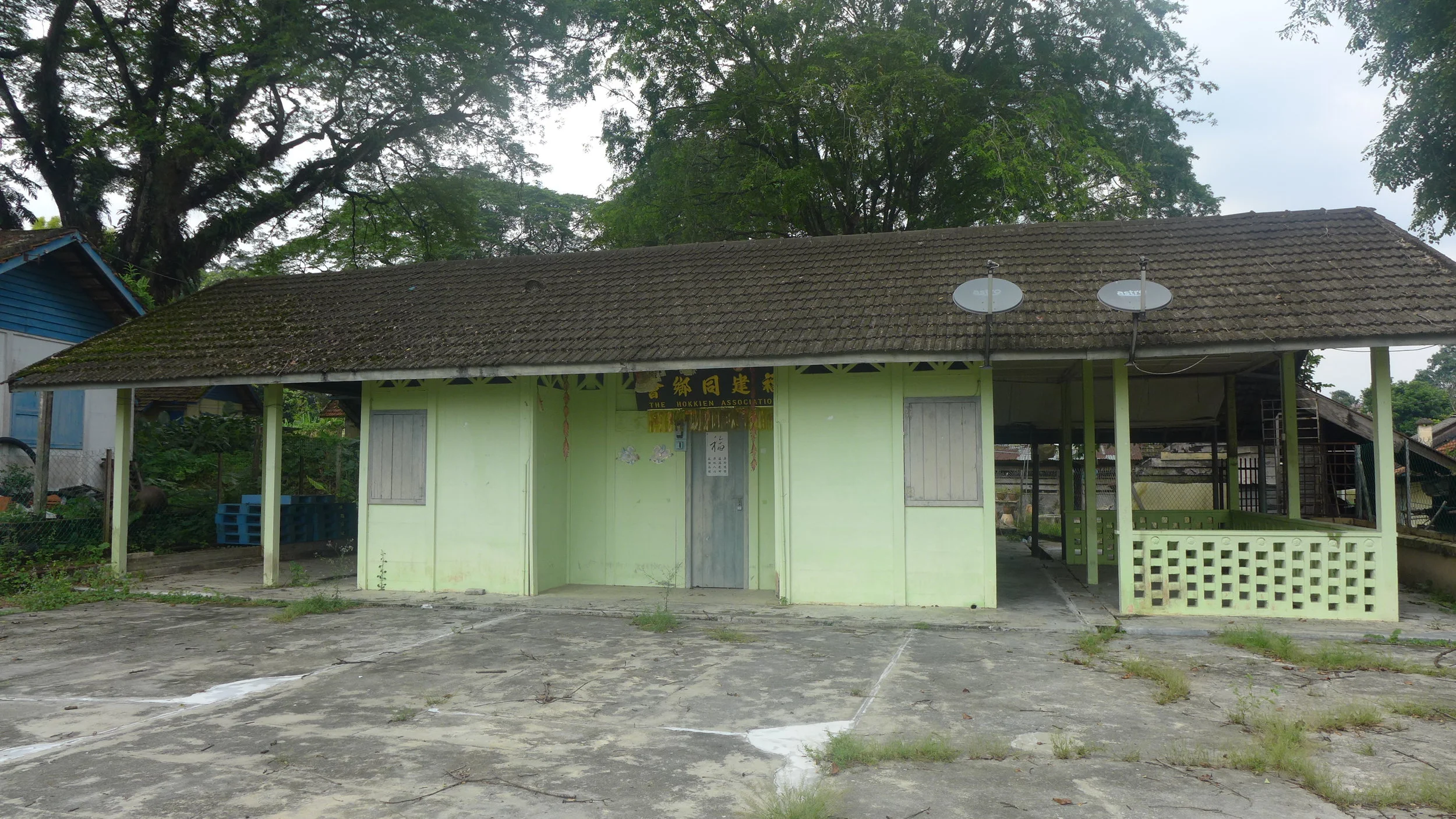 位于中院的福建会馆。(陈彦妮 摄)