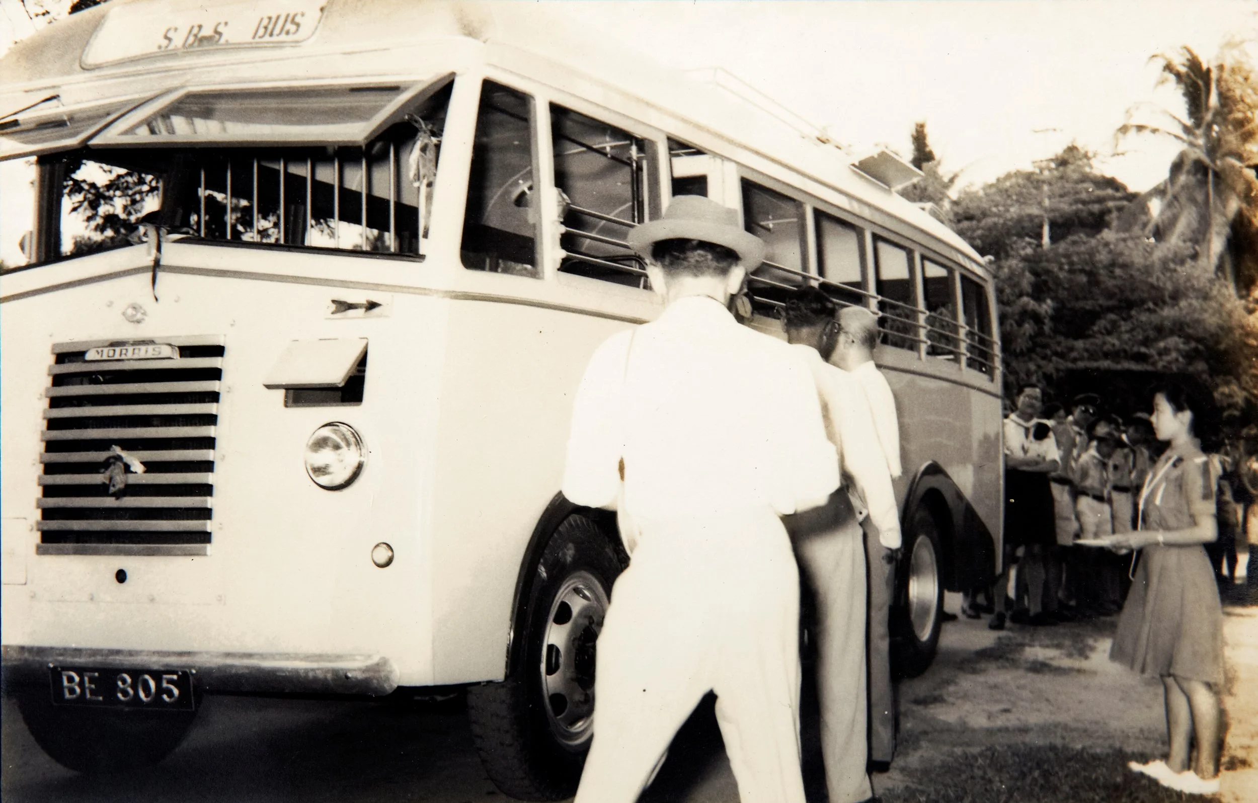 Council bus that catered for the patients’ transportation needs. (photo courtesy of Sungai Buloh Settlement Council)