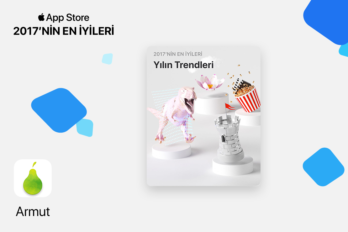 Armut IOS Uygulaması 2017'nin En İyi Uygulamaları Arasında 