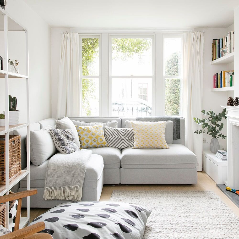Ev Dekorasyonu Küçük Oturma Odaları Nasıl Dekore Edilir — Dekorasyon