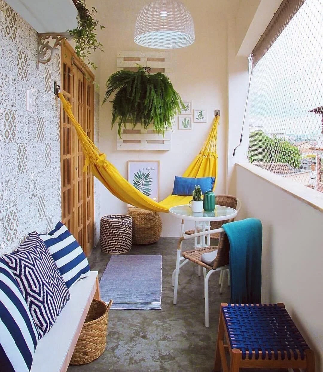 Balkon Dekorasyonu Küçük Balkonlar İçin En İyi 7