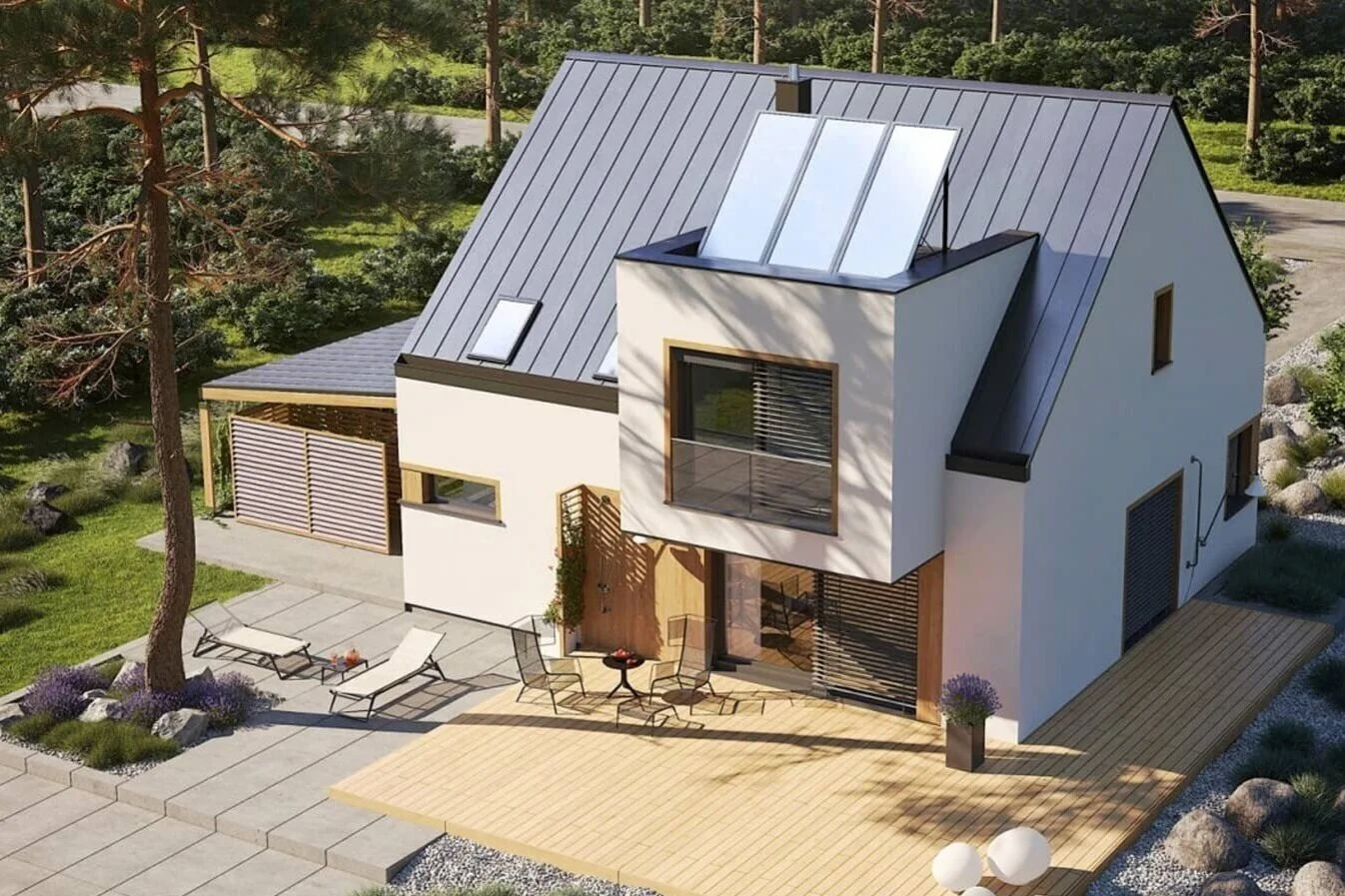 Hayran Kalacağınız 11 Bahçeli Ev Modeli | Müstakil Ev Modellleri