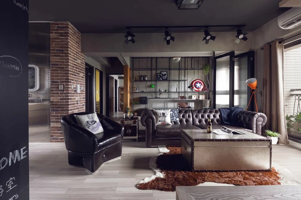 endüstriyel-dekorasyon-salon