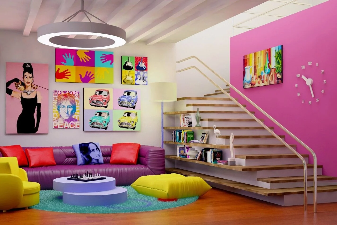 Pop Art Ev Dekorasyon Rehberi 