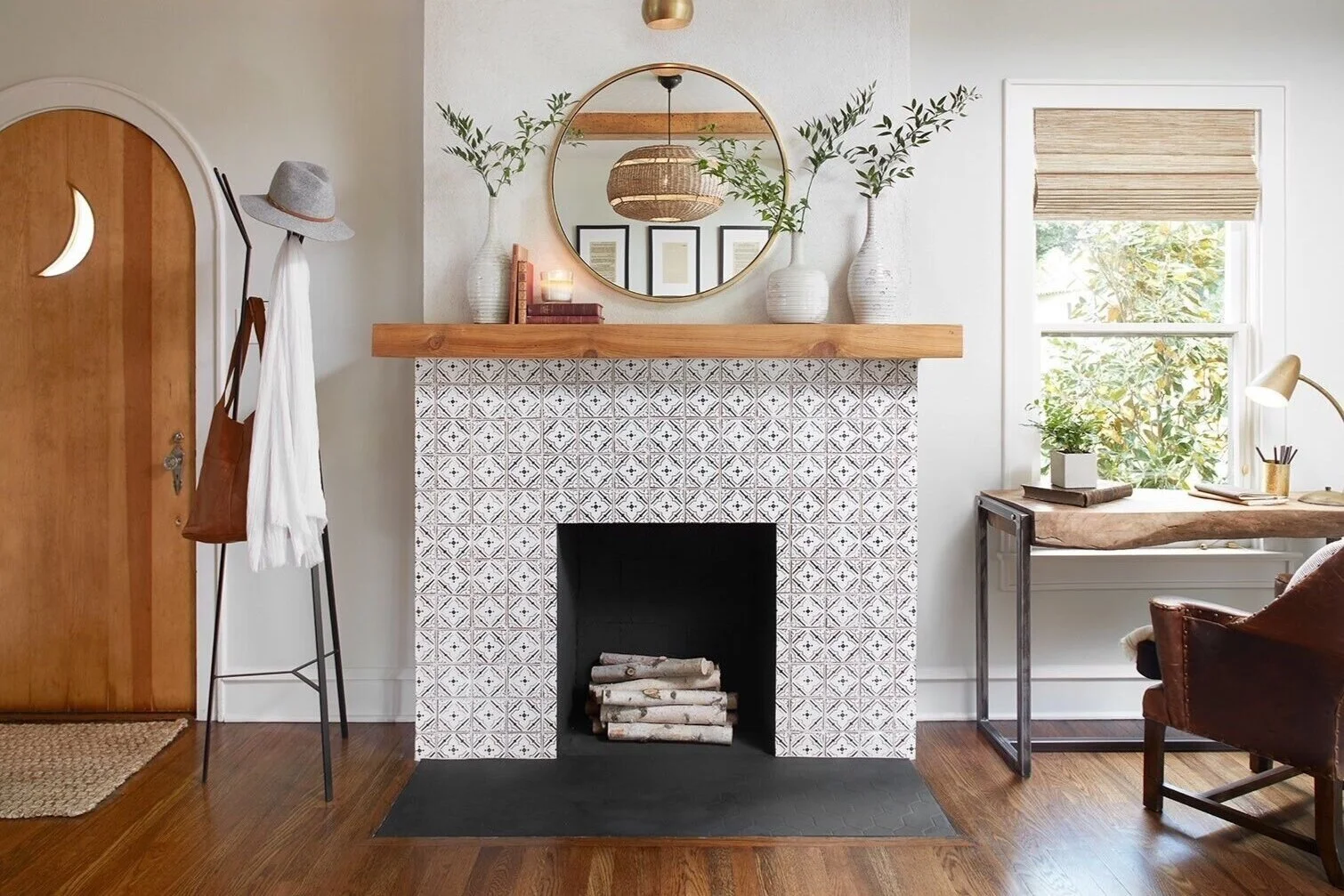 Kış Aylarını Sıcacık Geçirtecek Şömine Tasarımları