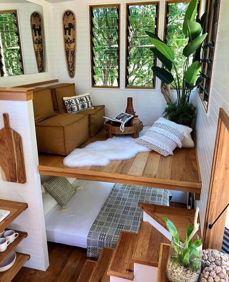 İçinde Yaşama Hayali Kurduran 14 Tiny House Küçük Ev Dekorasyonları