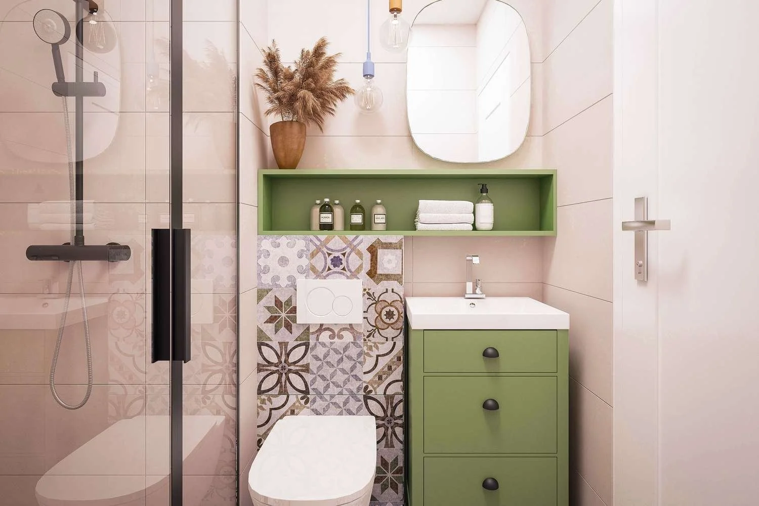 2024 Küçük Banyo Dekorasyon Fikirleri 