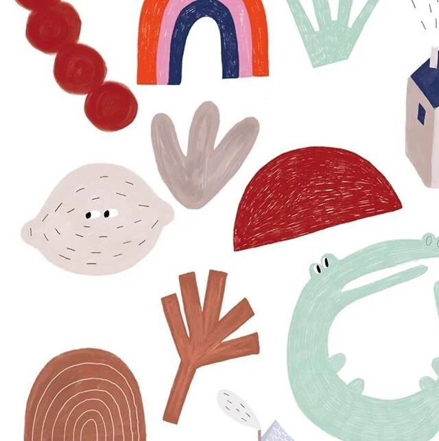 When starting with a project I usually just draw with the flow without knowing where it takes me. 😎 These doodles ended up in my baby book. Which is sold out 😱 Now I have to figure out what to do on weekends 😂 #nopackagingforawhile #youreamazing #