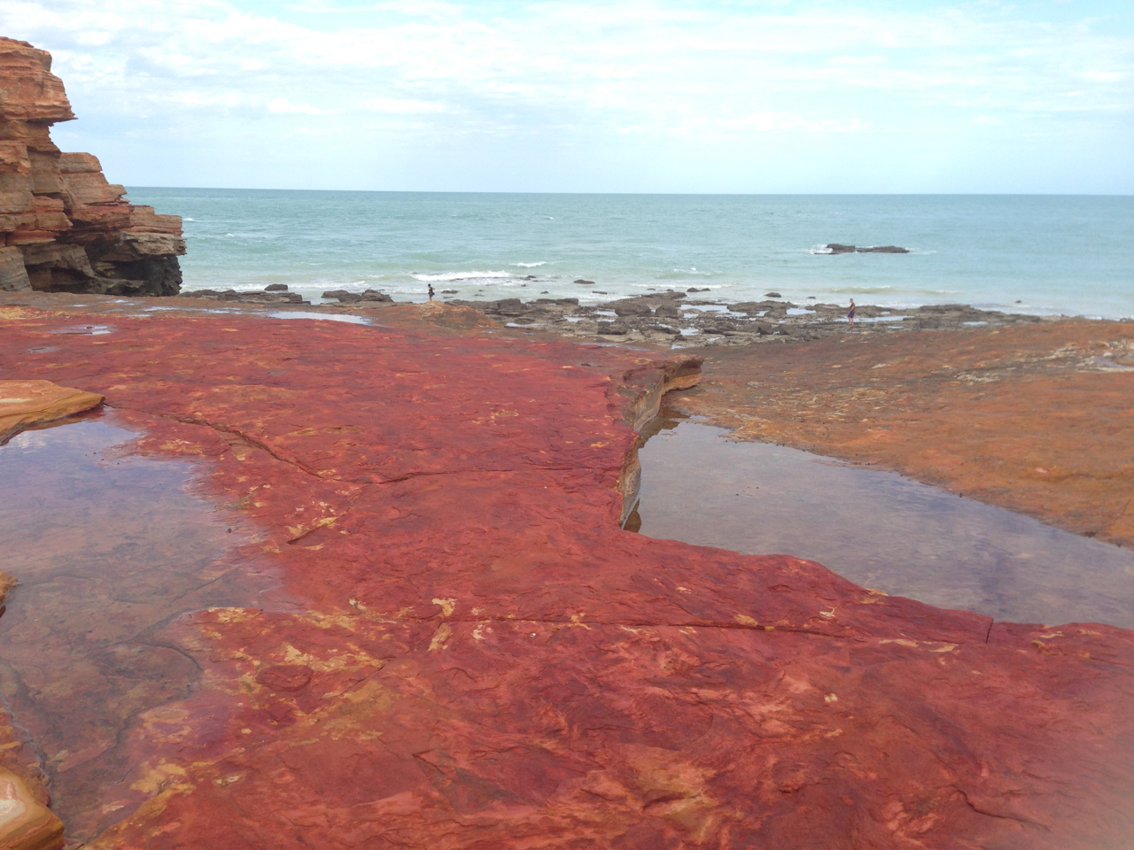 Vivid colours of Gantheume Point