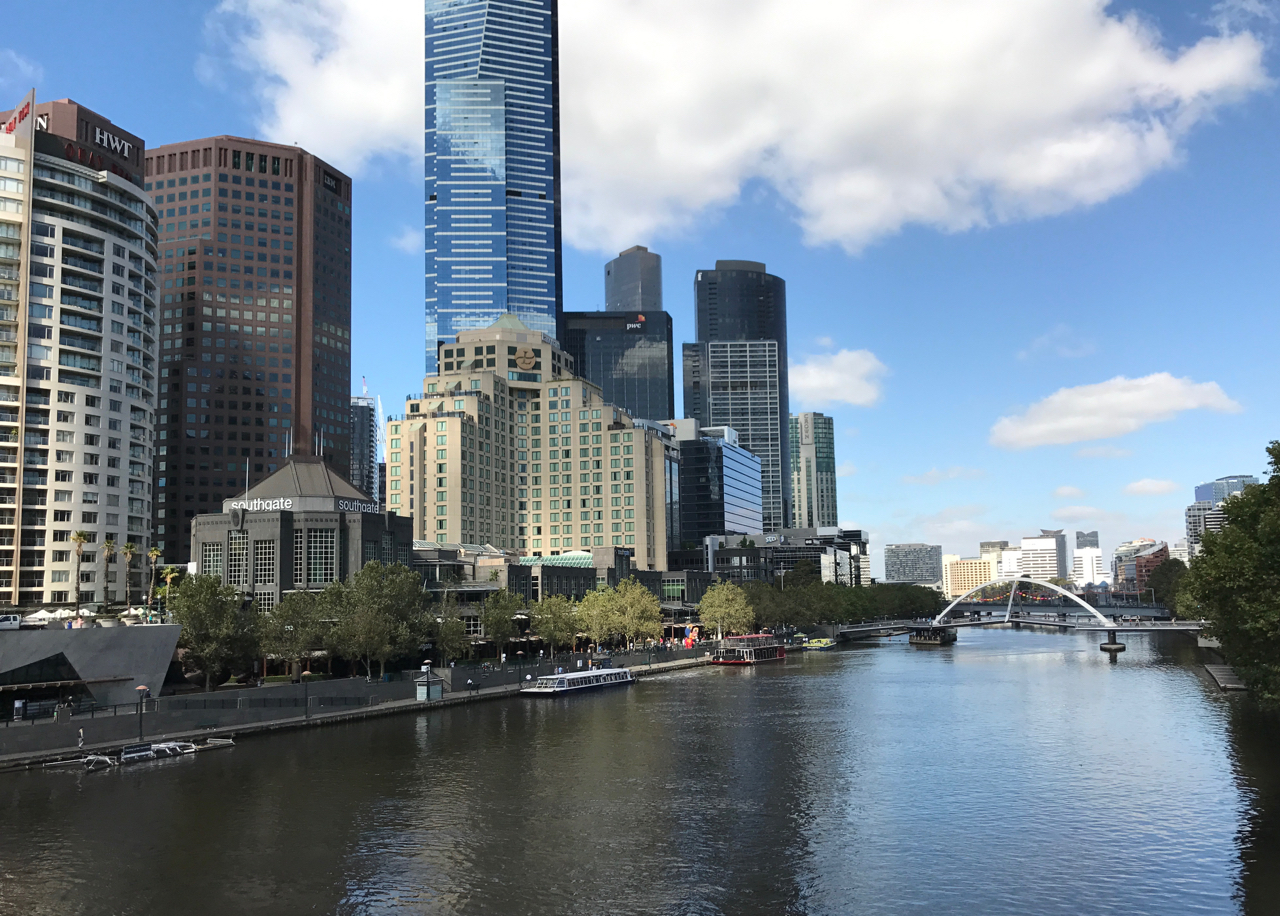 The Southbank restaurant precinct