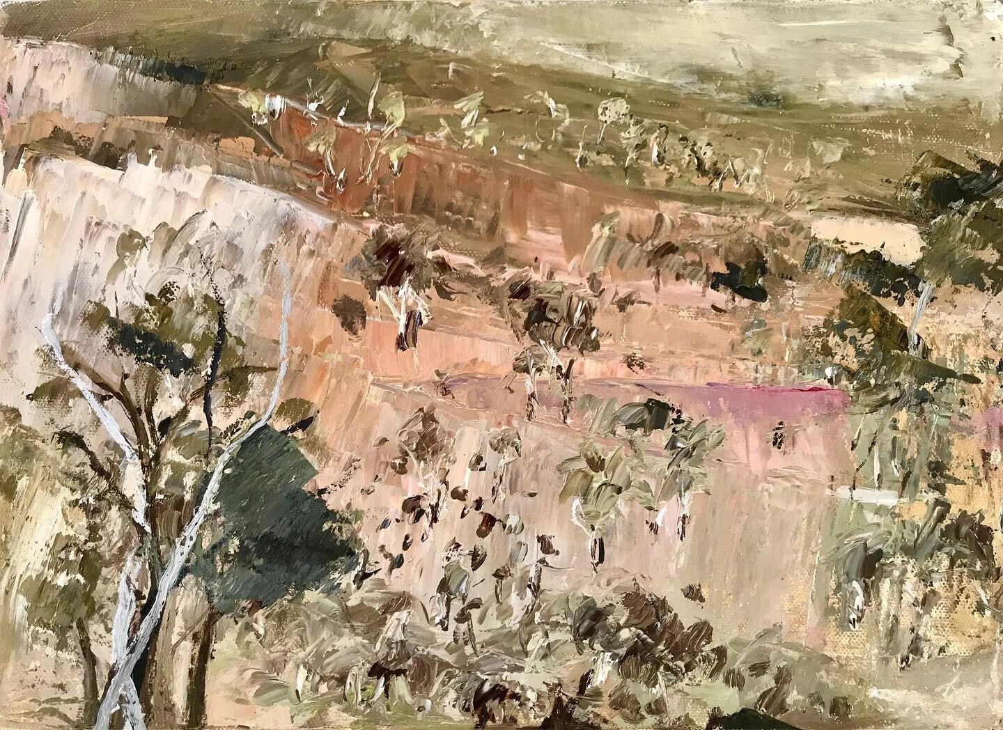 I’m kicking off the new year by taking part once again in #21daysinmyartworld with the fabulously inspiring @taraleaver.
Today’s prompt...A favourite painting. ‘Golden Mile, Hill End’ , oil on canvas, painted en plein air in NSW at Merlin’s Lookout l