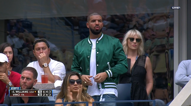 (Drake after ruining Serena's chances by thirsting after her)