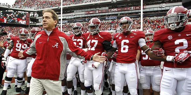 Alabama Crimson Tide steamrolls through the rankings