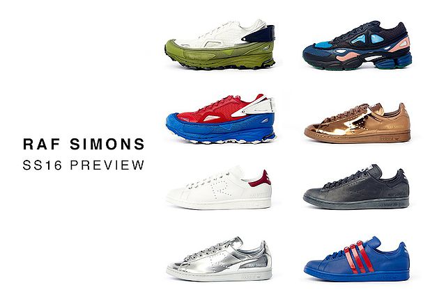 RAF SIMONS X ADIDAS COLLABORATIVE SS16 COLLECTION
