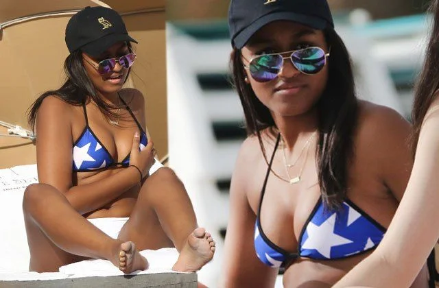 Sasha Obama Wears OVO Dad Hat